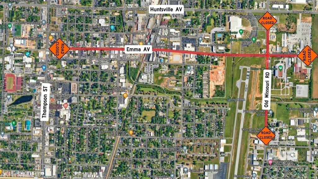 Christmas Parade Map 2