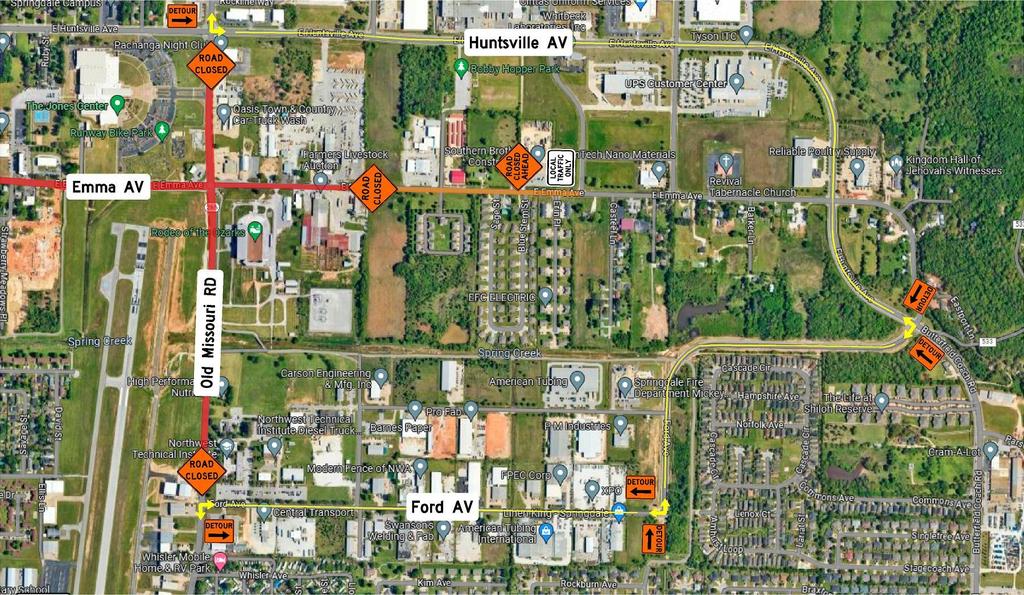 Christmas Parade Map 1