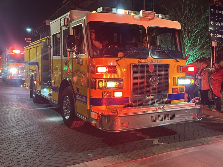 fire truck in parade
