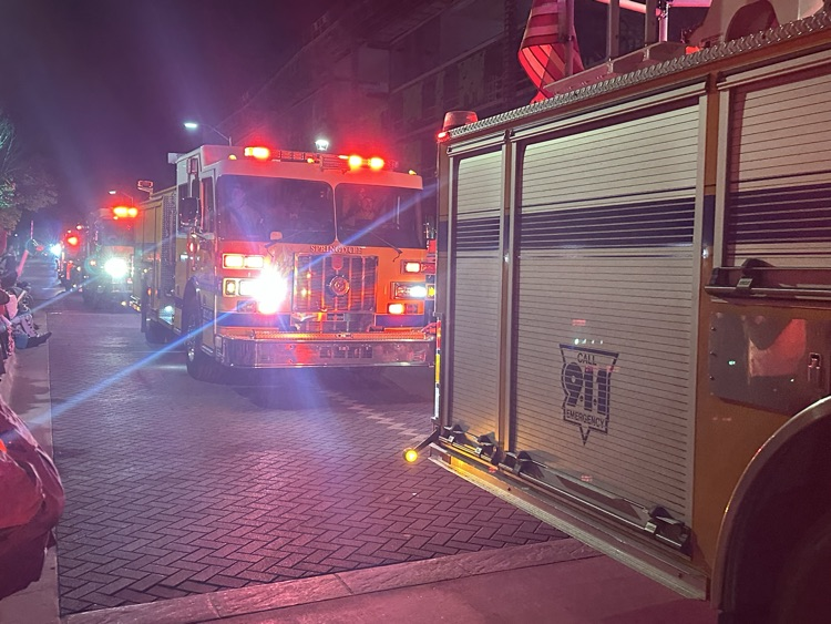 fire truck in parade