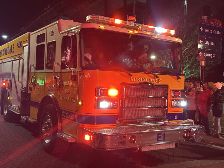 fire truck in parade