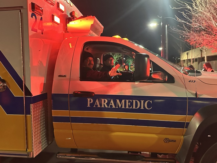 ambulance in parade