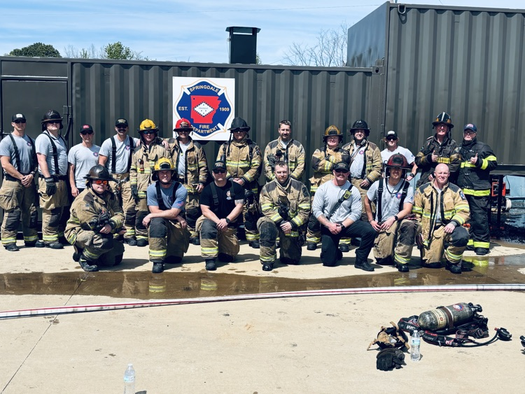 firefighters posing for a group photo