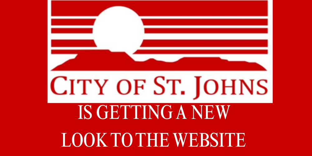 City of St. Johns new website