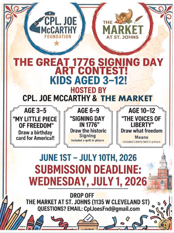 The Great 1776 Signing Day Art Contest