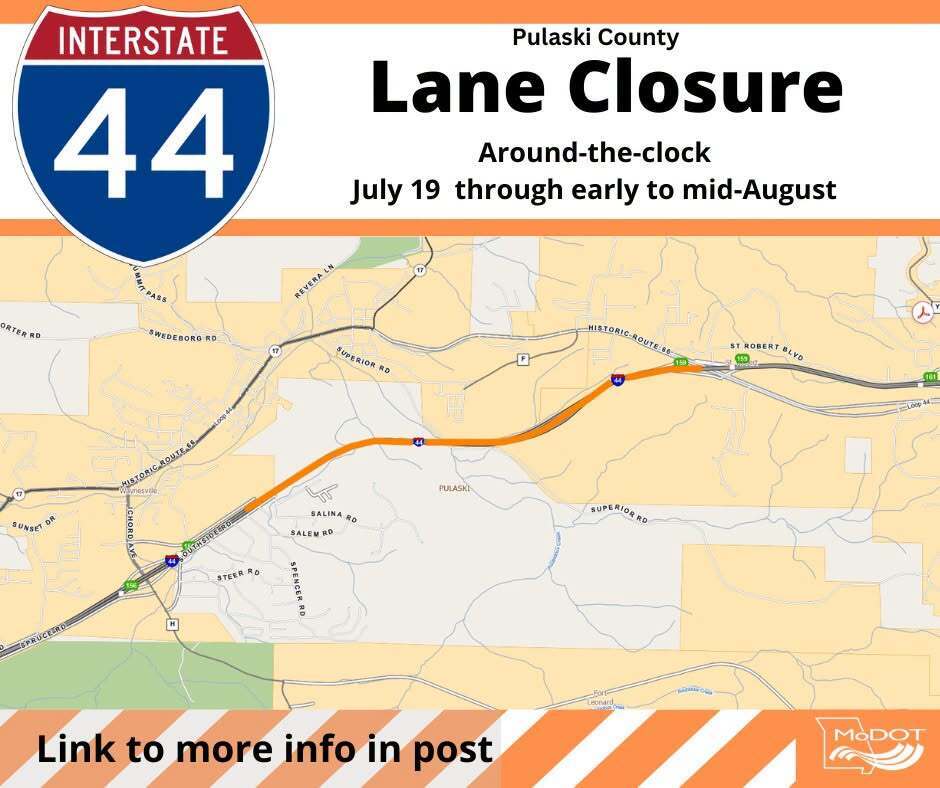 I-44 Widening Project Image