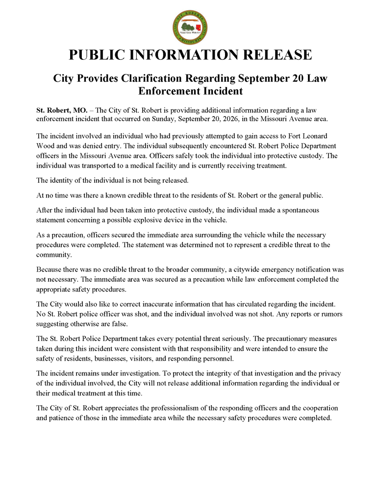 Press Release