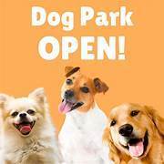Dog park is open