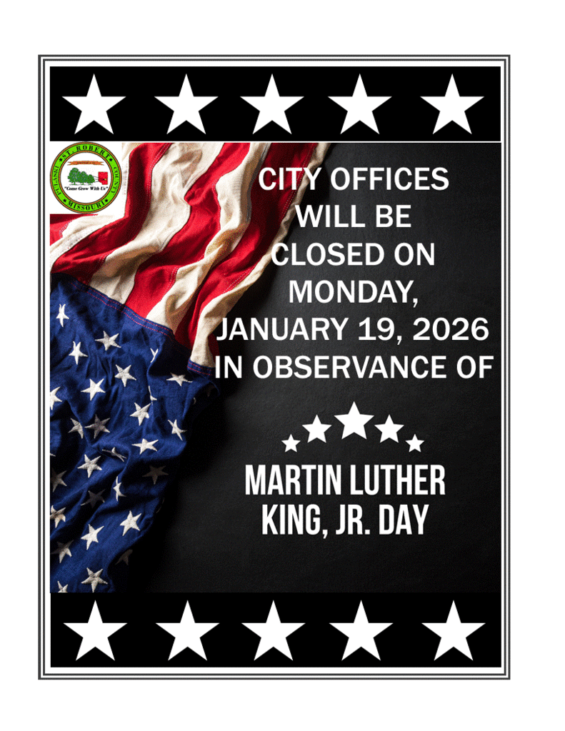 In observance of Martin Luther King Jr. Day