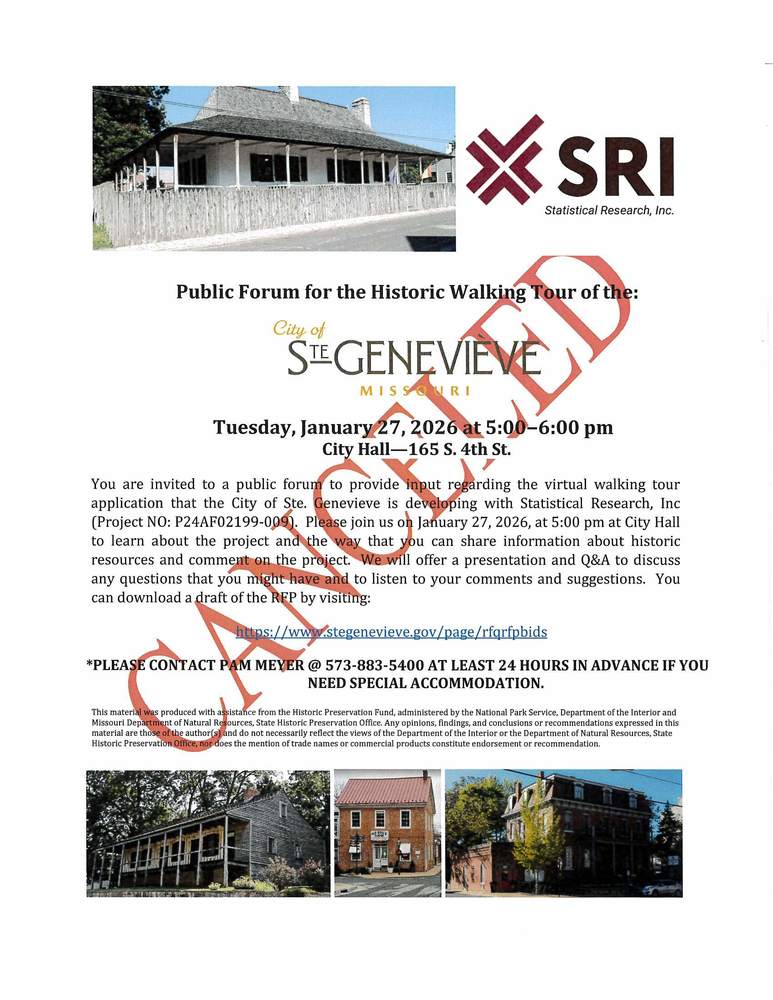 Walking Tour Public Meeting