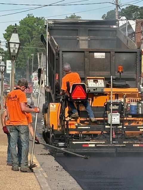 Street paving