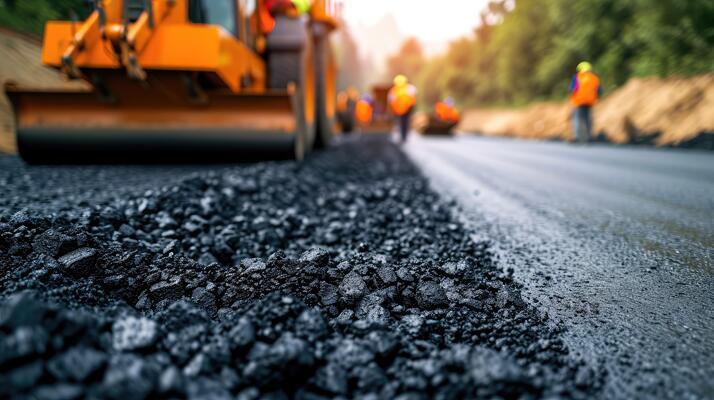 Laying  Asphalt