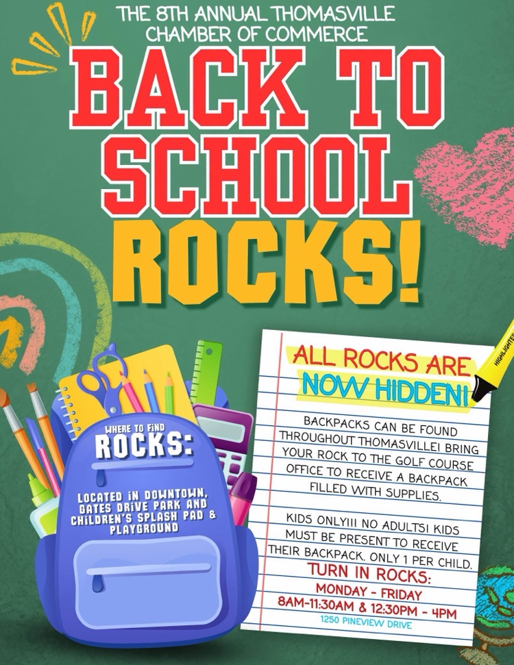 back to school rocks