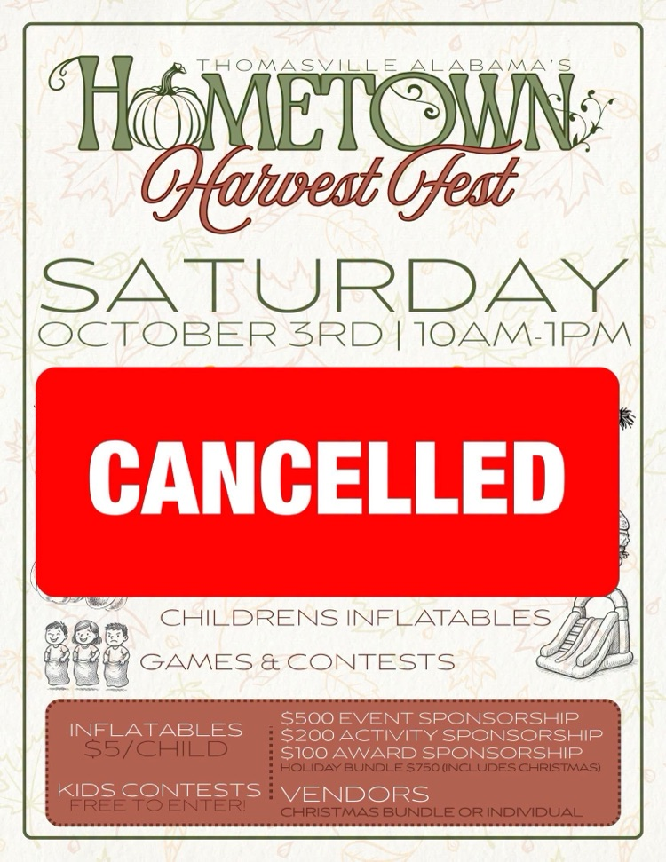 cancellation of event