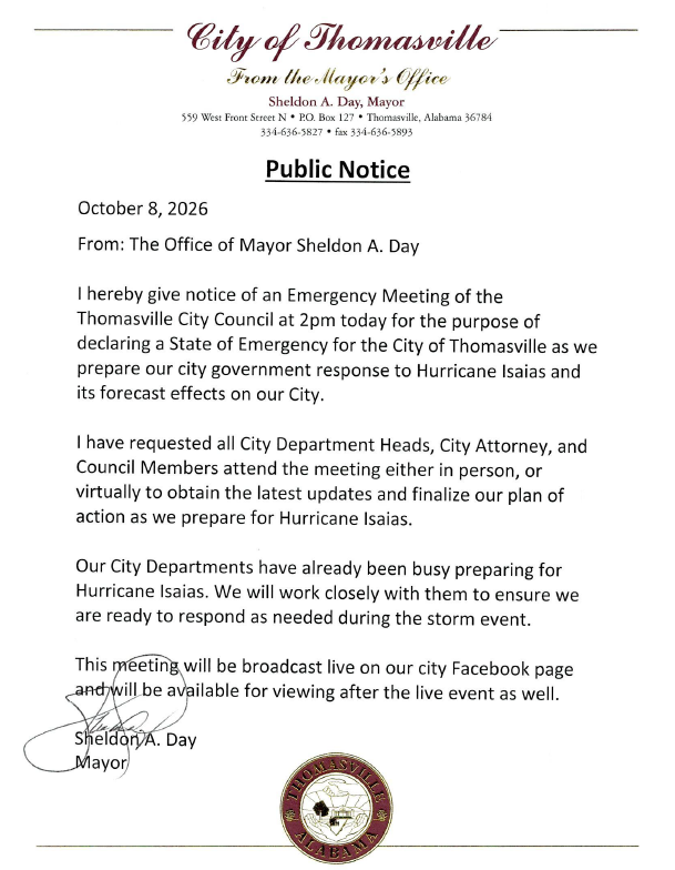 notice