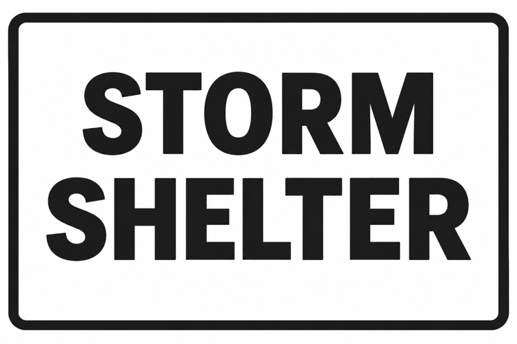 storm shelter