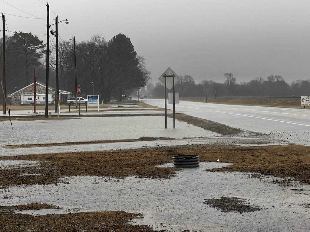 pictures of dredged ditches ar hwy 367 Tuckerman