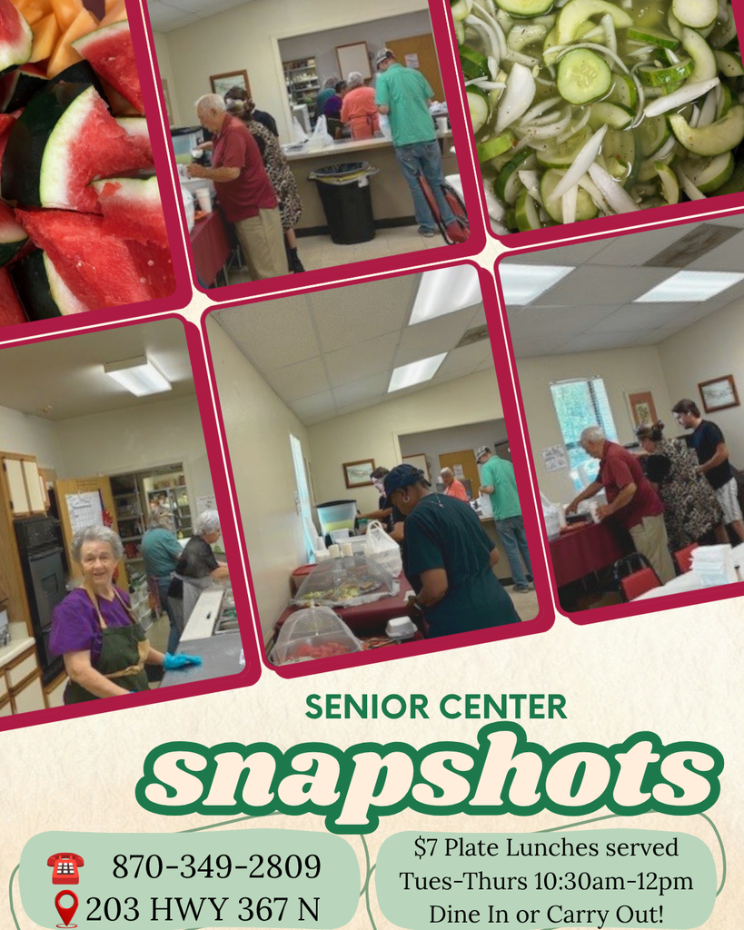 Infographic for senior center