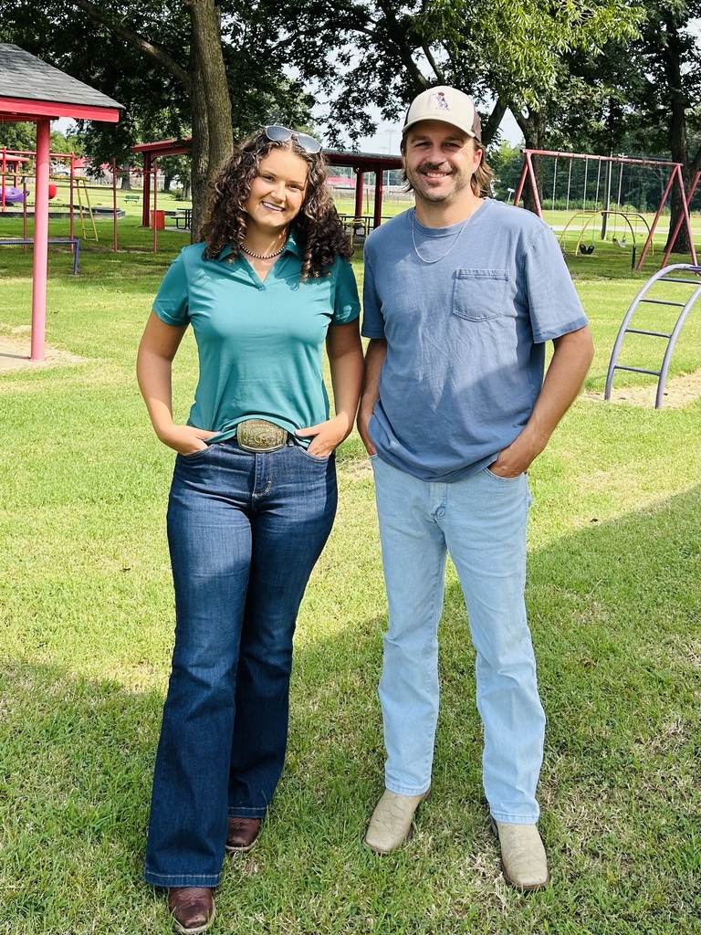 Mayor Zack Graham pictured with Claudia Pouncey, our local 4-H agent. 