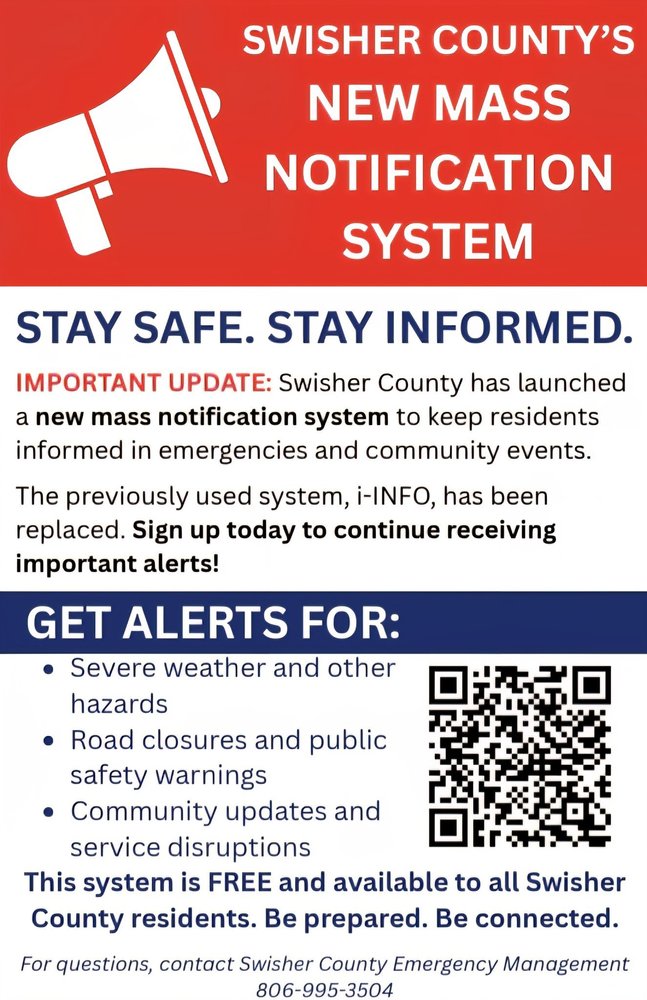 Swisher County Mass Notification System