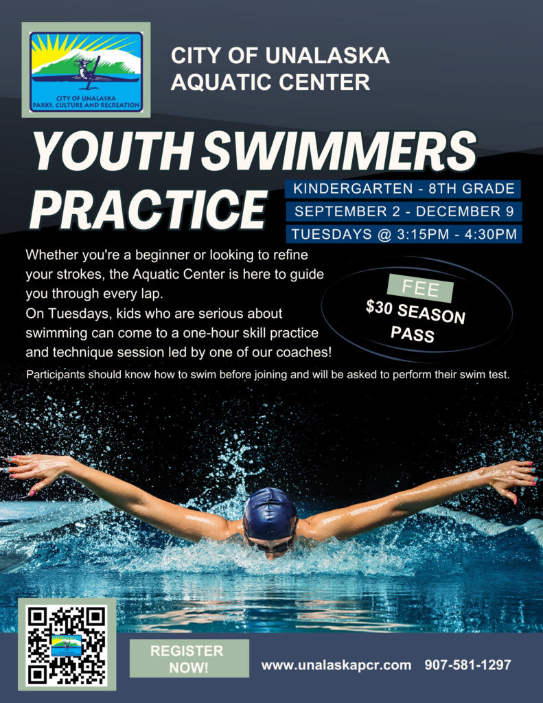 Youth Swimmers Practice