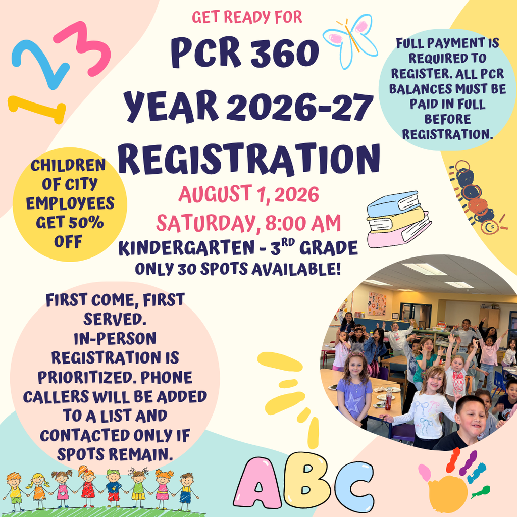 Summer Playground Program Flyer, with all the information. 