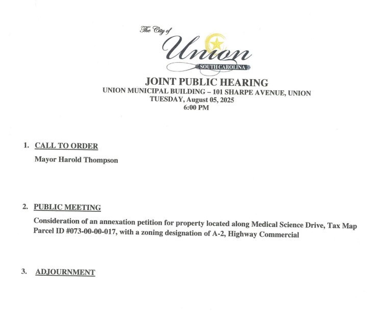 Joint Public Hearing-August 5, 2025
