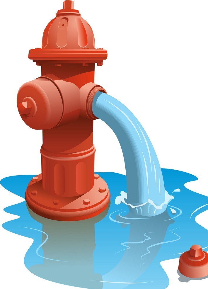 Clipart of Water Hydrant