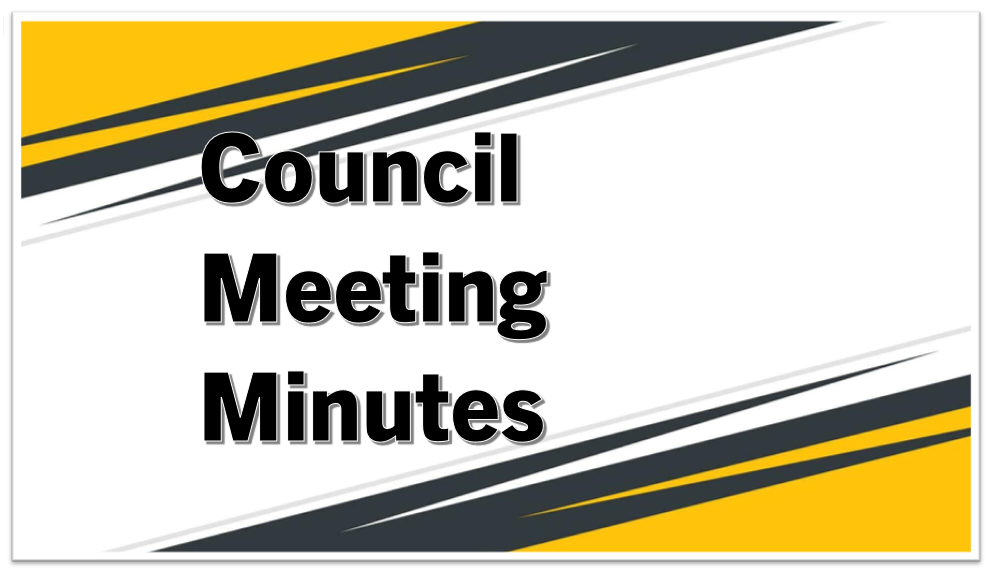 Council Meeting Minutes Clipart