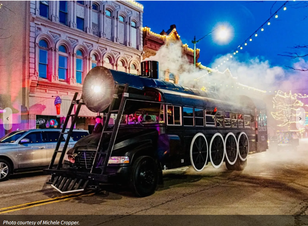 Polar Express in Union City Parade