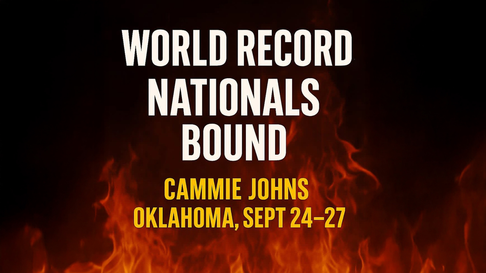 Fire bacground w/World Record text