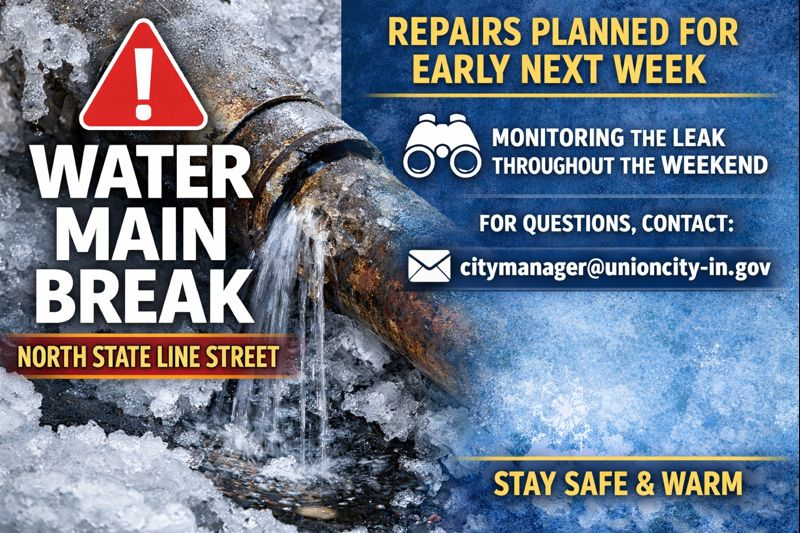 Water Main Break Picture