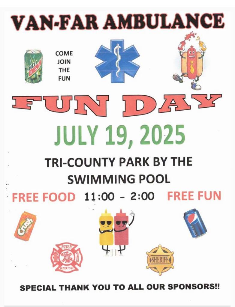 VF Ambulance Family Fun Day Flyer