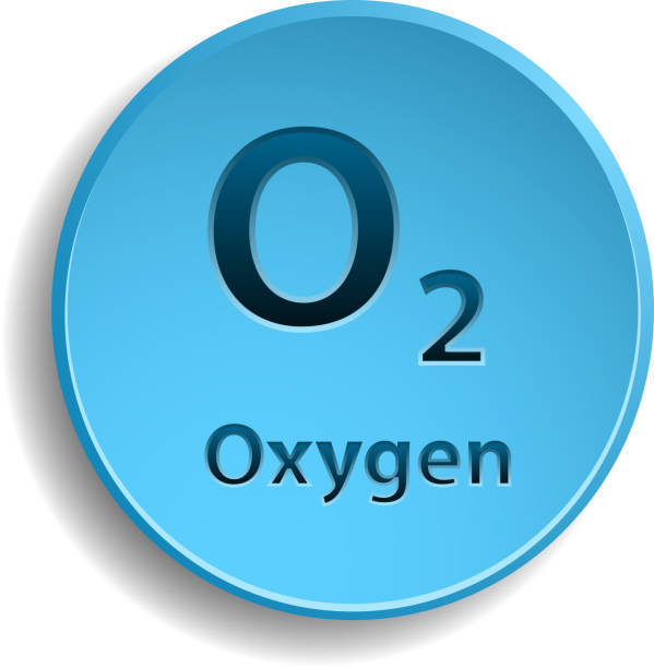 Blue circle with O2 Oxygen wrote in it.