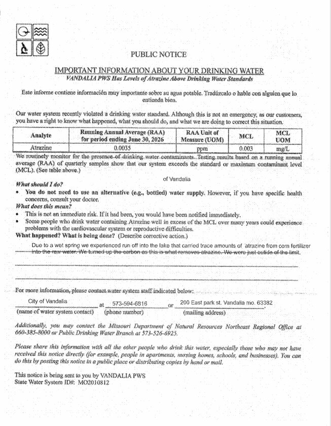 Public Notice