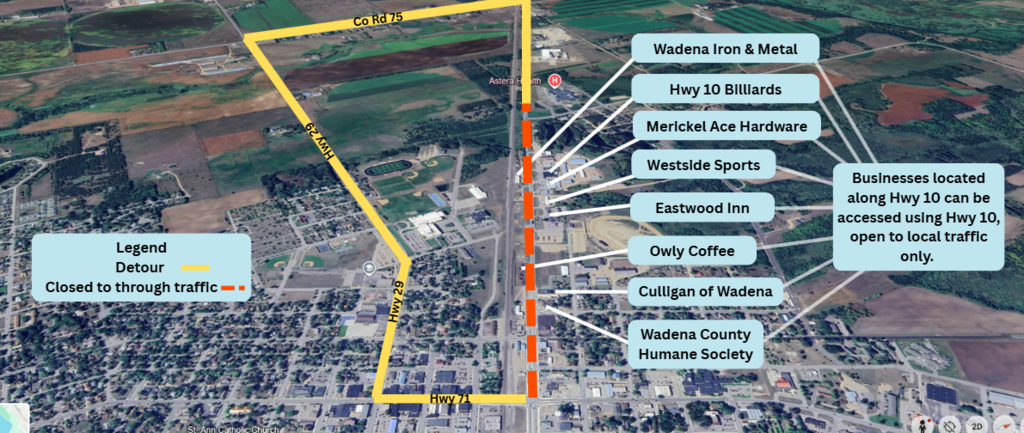 Hwy 10 Business Access
