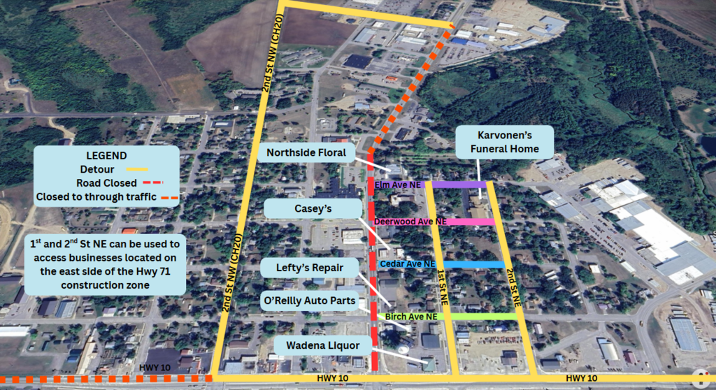 N71 Business Map East