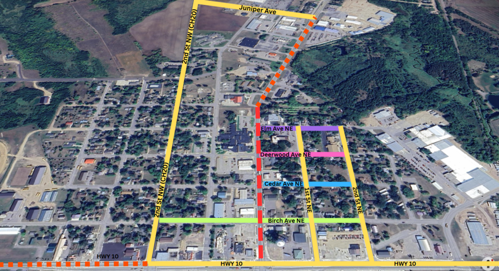 Birch Ave Access - North Hwy 71