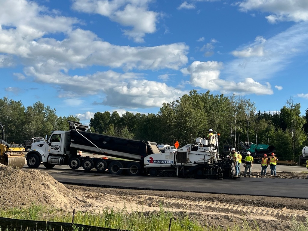 Blacktop paving West Hwy 10