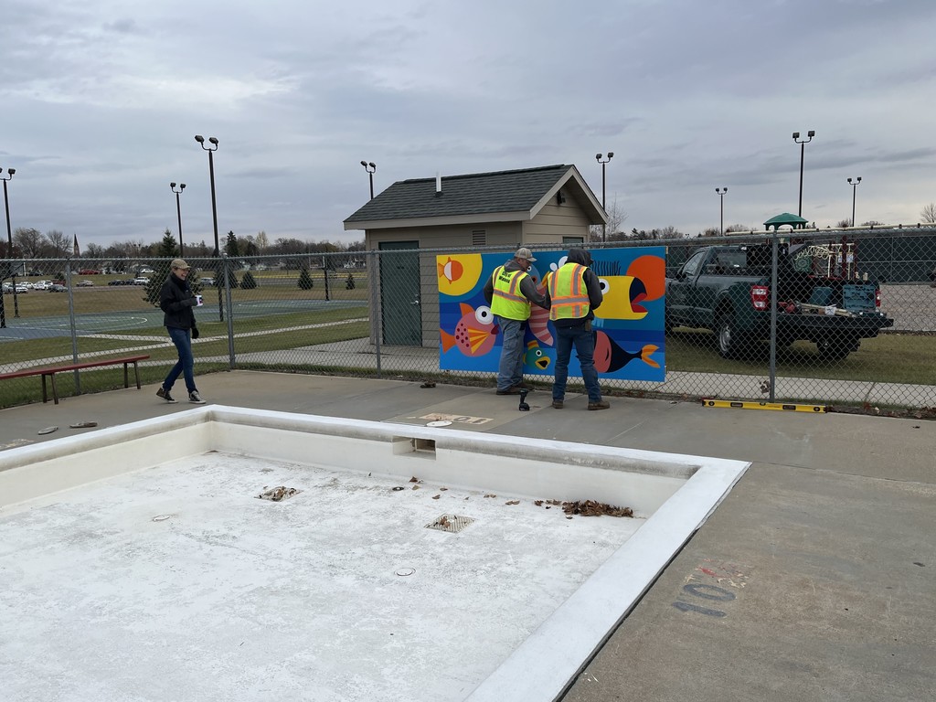 Sarah Browne Mural - Located at Wading Pool