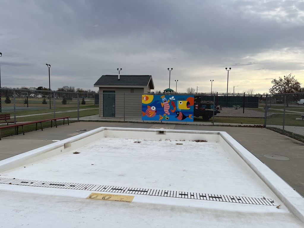 Sarah Browne Mural - Located at Wading Pool