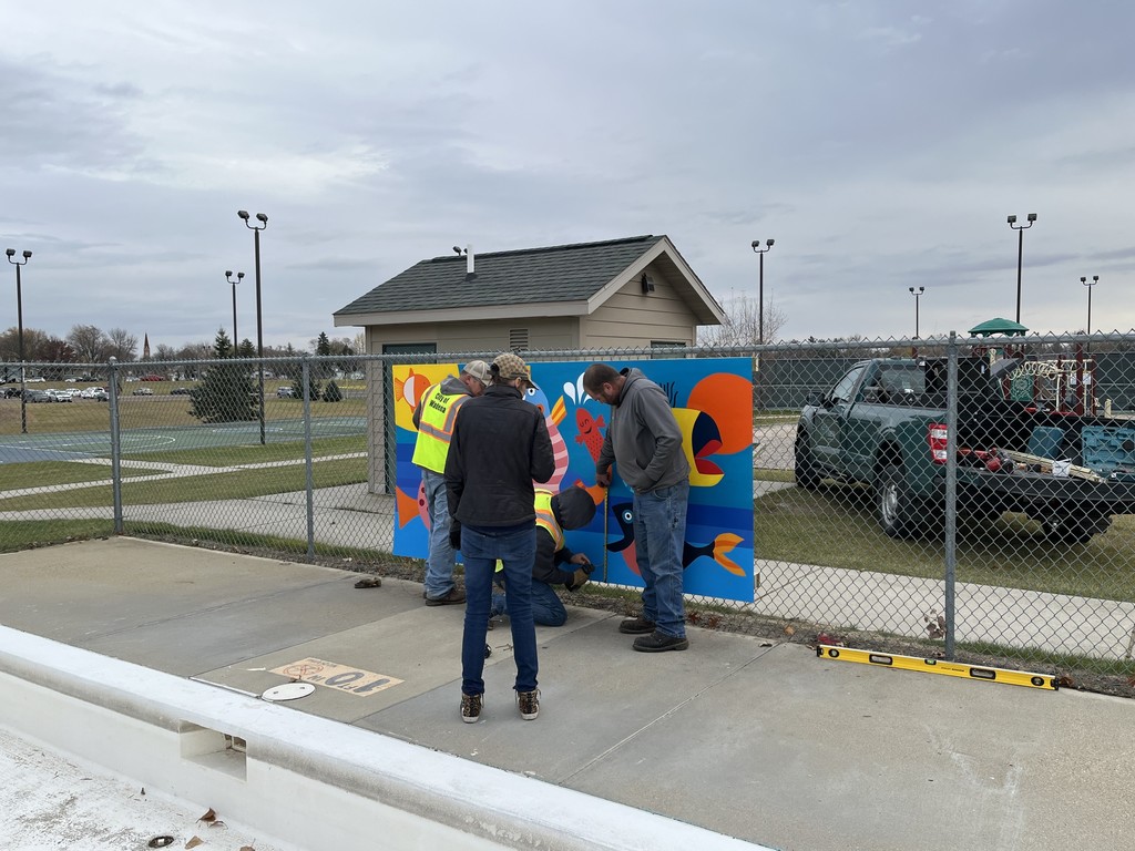 Sarah Browne Mural - Located at Wading Pool