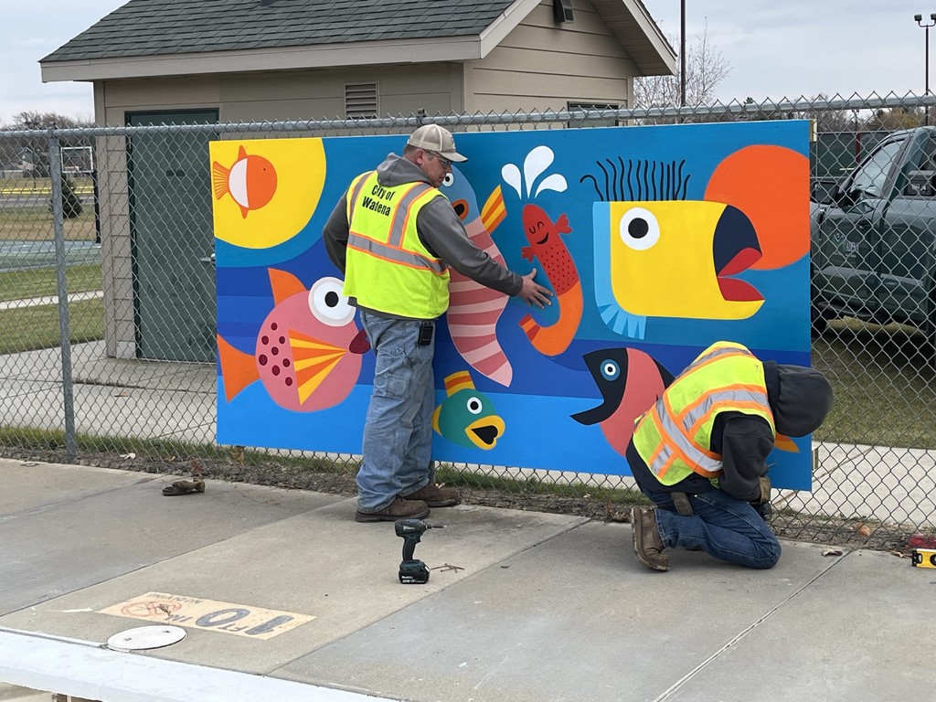 Sarah Browne Mural - Located at Wading Pool