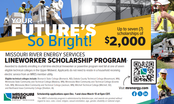 MRES Lineworker Scholarship Program