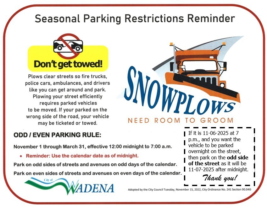 Winter Parking Regulations - 2025