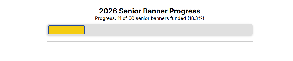 11/60 Senior Banners Sponsored