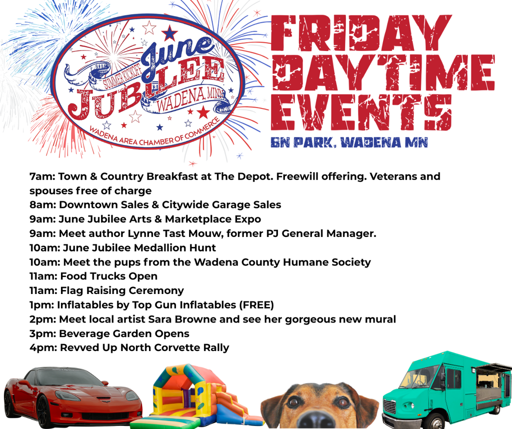 June Jubilee - Friday Daytime Events