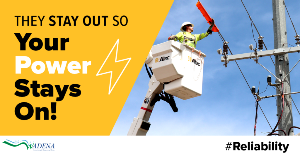 They stay out so your power stays on. Shoutout to the lineworkers!