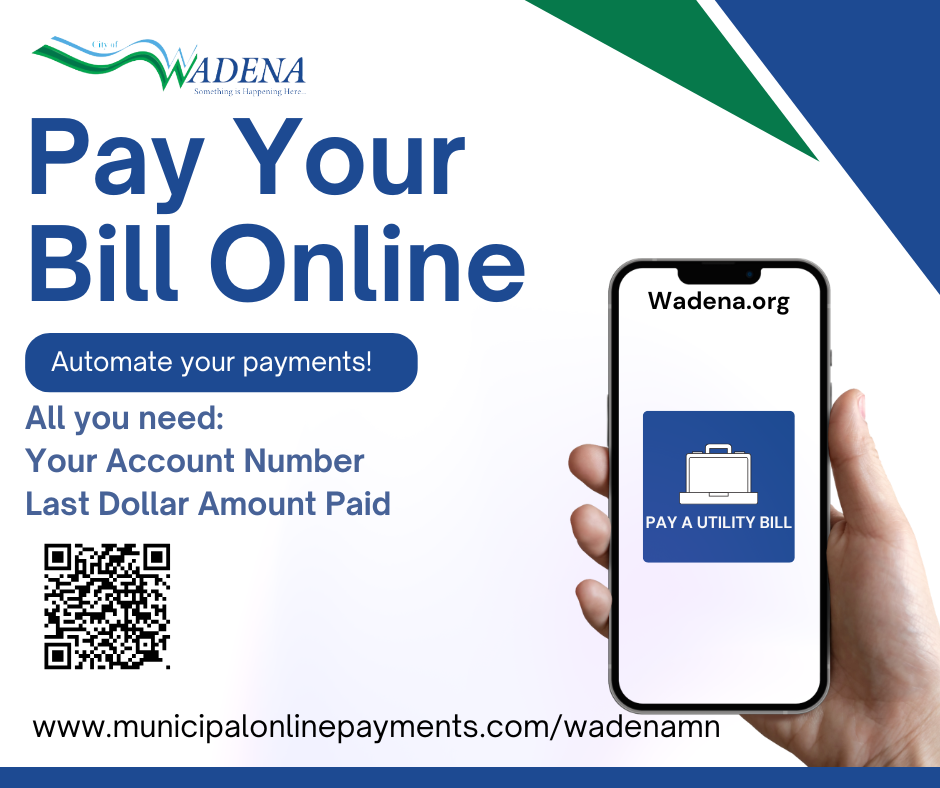 Pay your bill online!
