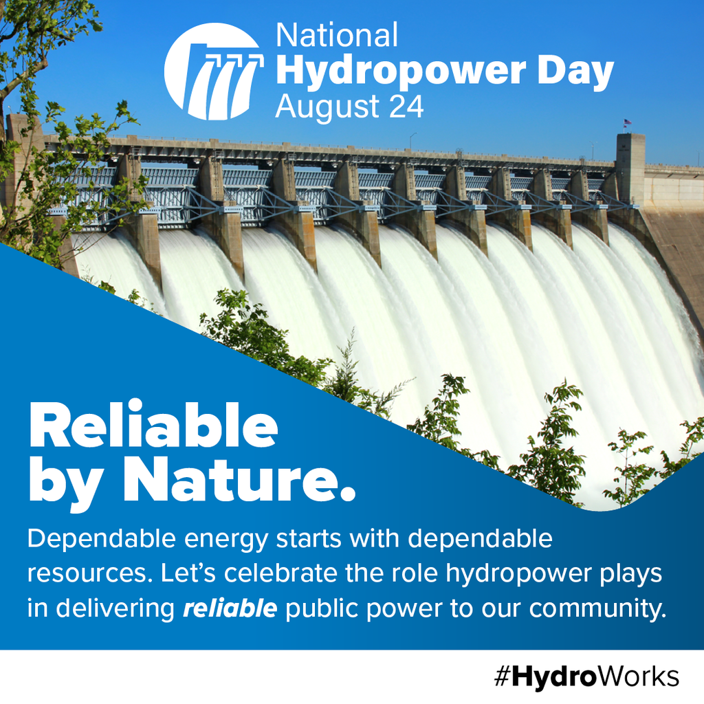 Hydropower is reliable by nature